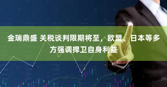 金瑞鼎盛 关税谈判限期将至，欧盟、日本等多方强调捍卫自身利益
