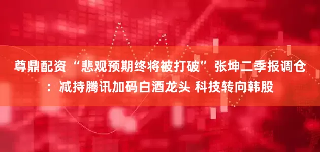 尊鼎配资 “悲观预期终将被打破” 张坤二季报调仓：减持腾讯加码白酒龙头 科技转向韩股