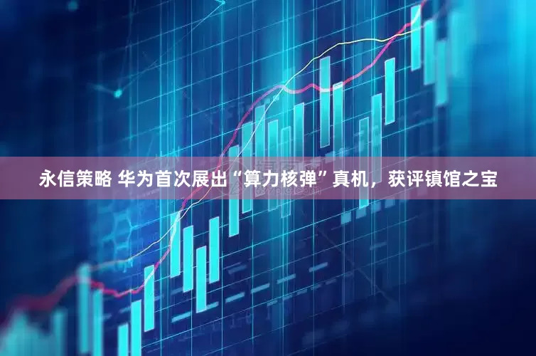 永信策略 华为首次展出“算力核弹”真机，获评镇馆之宝