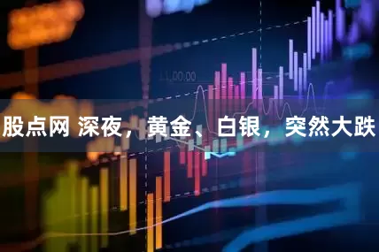 股点网 深夜，黄金、白银，突然大跌
